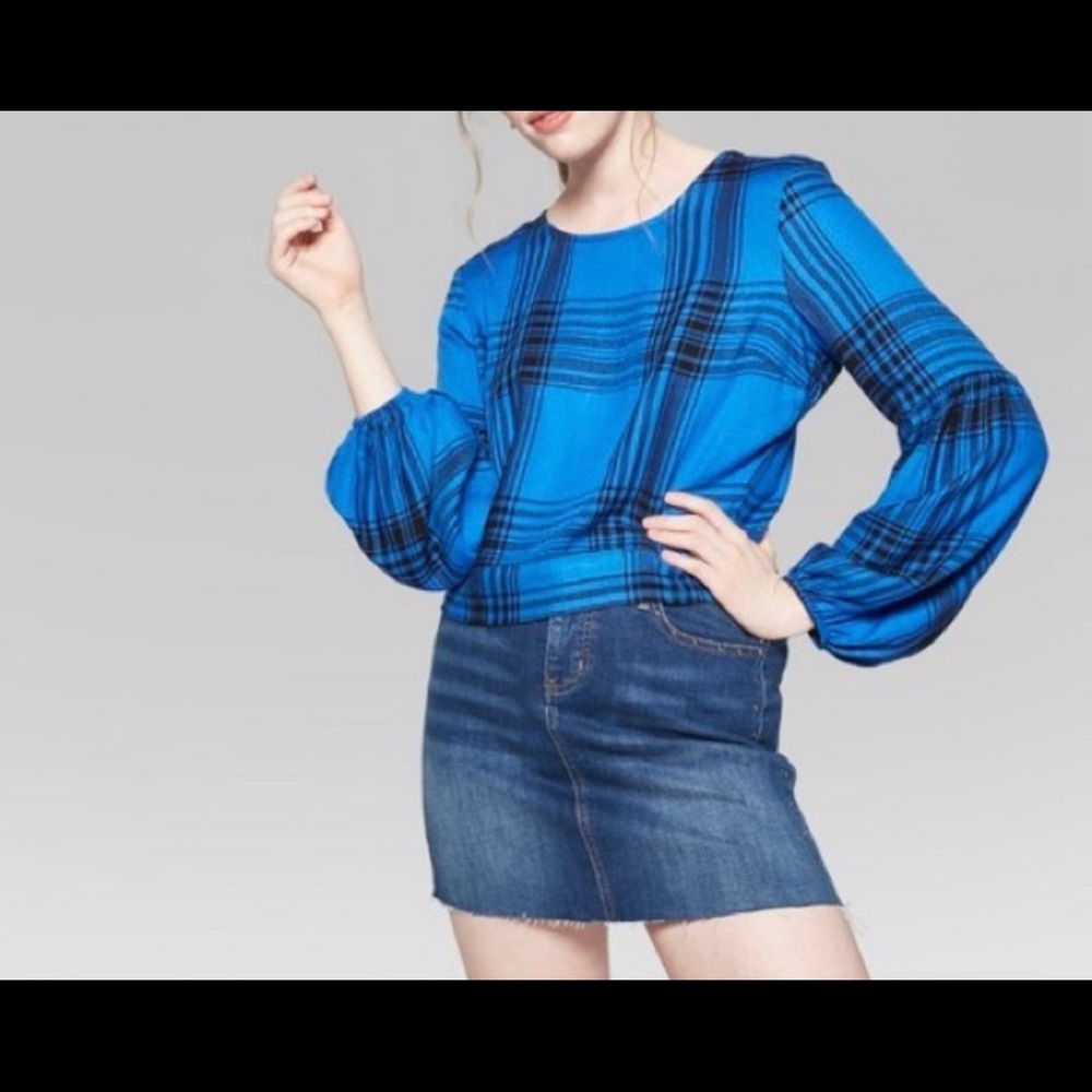 🆕 wild fable plaid top